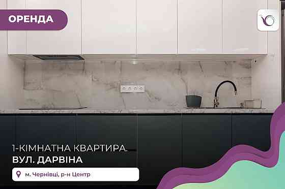 1-к. квартира з дизайнерським ремонтом у центрі за вул. Дарвіна Черновцы