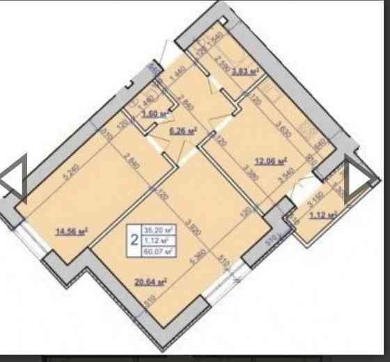 Готова 2км кварира ,м-н Пасічна Івано-Франківськ