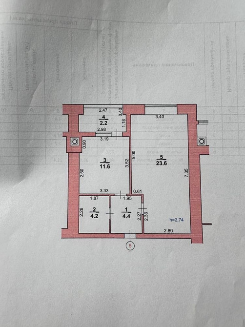 Хороша пропозиція! Простора 1-кімнатна квартира. Озерна, Рауш- Зданий Хмельницький - зображення 2