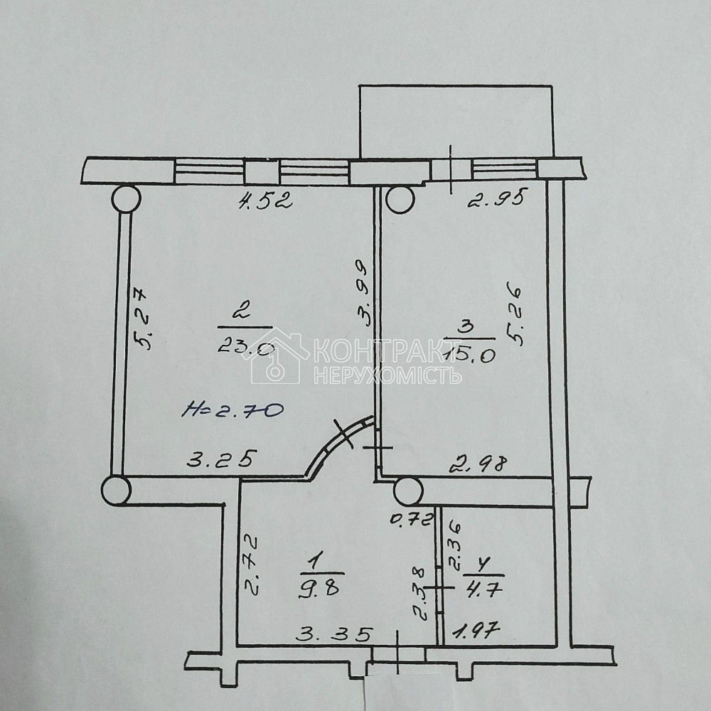 Продаж 2-к.кв. в новобудові  м.Спортивна Харьков - изображение 7