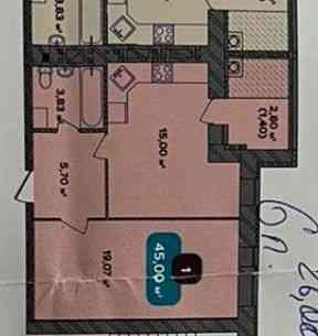 Чудова 1-кімнатна квартира в новобудові.Виставка, вул Нижня Берегова. Хмельницкий