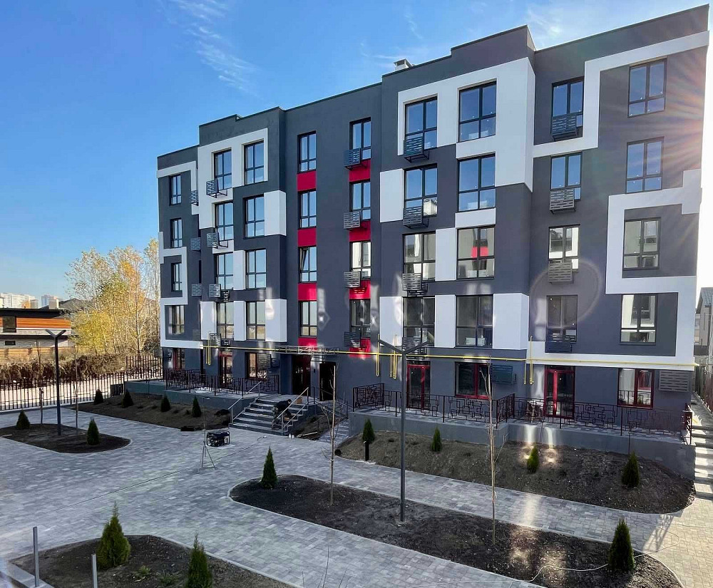 1-к квартира 37,5 м², новобудова, Гатне, від забудовника, ГАЗ/Каналіз. Гатное - изображение 2