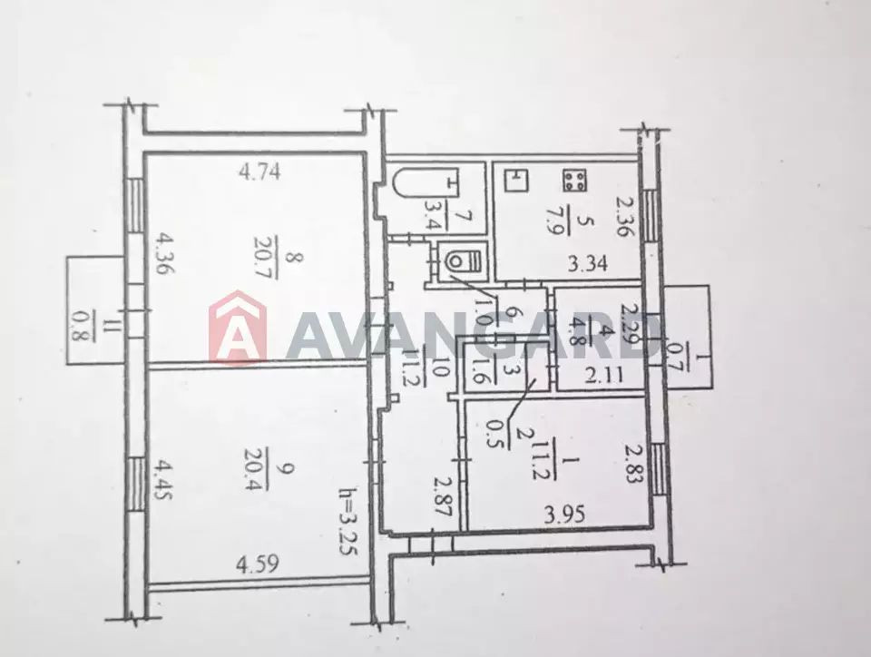 Продам 4 комнатную квартиру Днепр - изображение 6