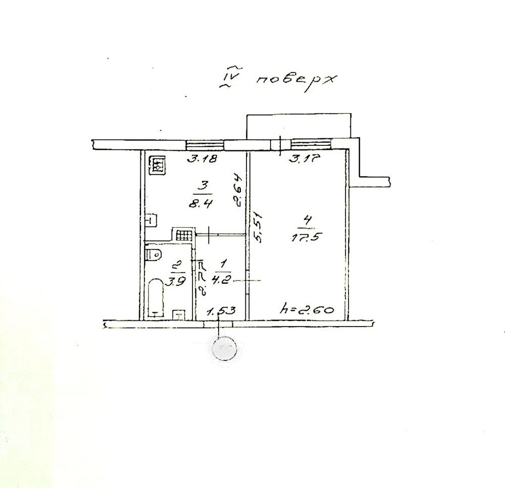 Продається 1 кімнатна квартира на Ювілейному Рівне - зображення 3