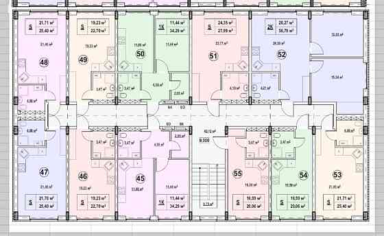 Двокімнатна квартира . Дарницький район. З можливістю збільшення площі Київ