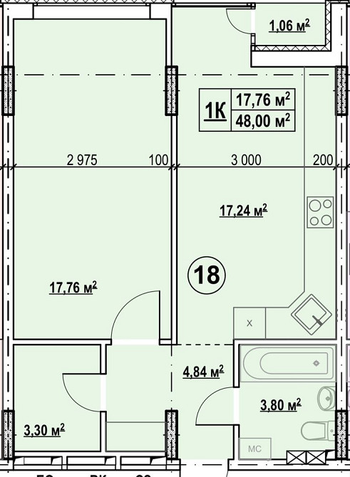 Однокімнатна квартира біля лісу,м.Бориспільська 5 хв.пішки! Київ - зображення 2