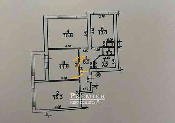 Терміново! 3-кімн. Приморський р-н,будинок зданий,70кв.м 58000 у.о. Одеса