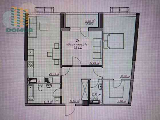 Продам  2-х комнатную в ЖК "Атмосфера"! Аркадия! Панорама! Одеса