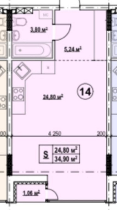 Квартира з балконом! Киев - изображение 2