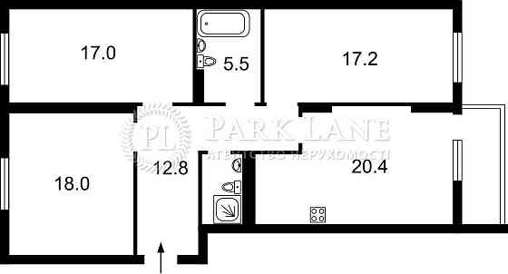 3 кімн кв в ЖК OK’Land Окленд SKY AVENUE Кадетський Гай Медовий Київ
