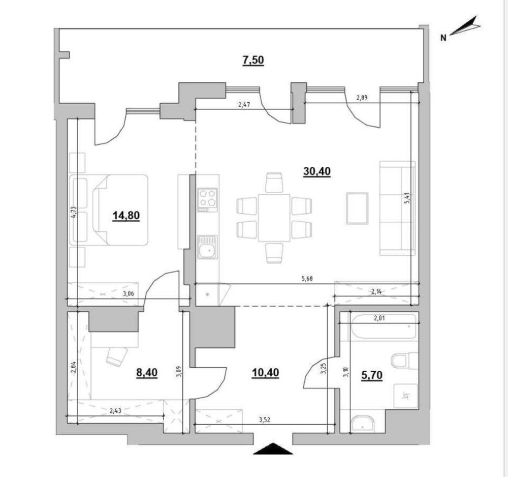 Продаж квартири у ЖК Велика Британія Львов - изображение 7