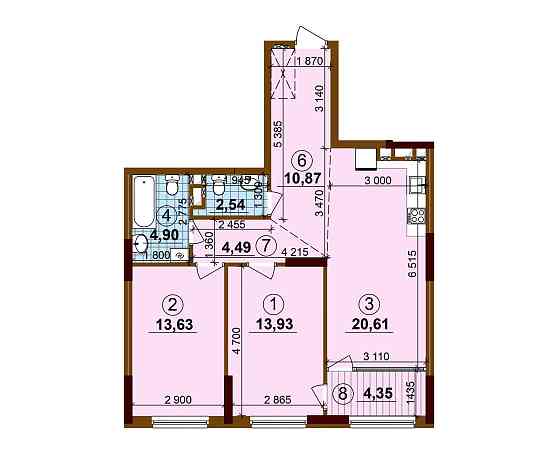 Видова 2 кімнатна квартира в ЖК Варшавський плюс. Ремонт. ПЕРЕУСТУПКА. Київ