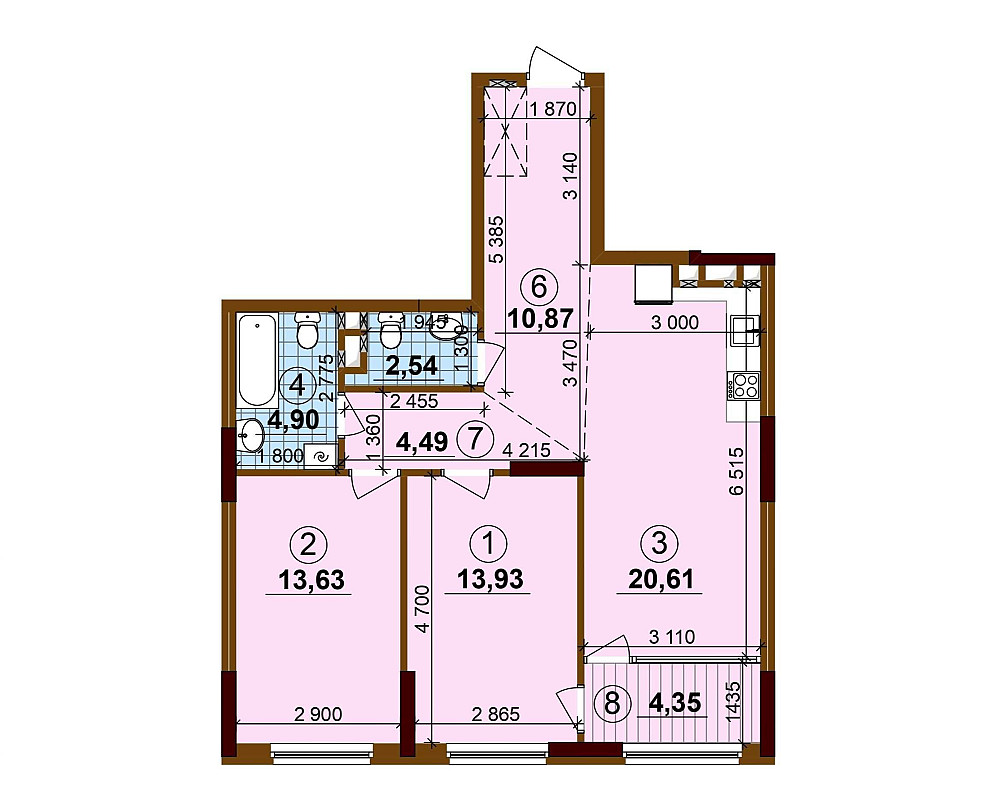 Видова 2 кімнатна квартира в ЖК Варшавський плюс. Ремонт. ПЕРЕУСТУПКА. Київ - зображення 2