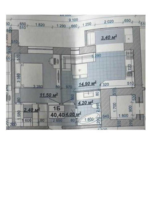 Продам в квартиру в центрі,новобудова Княгинин,кухня студія, 1-кім Івано-Франківськ - зображення 2