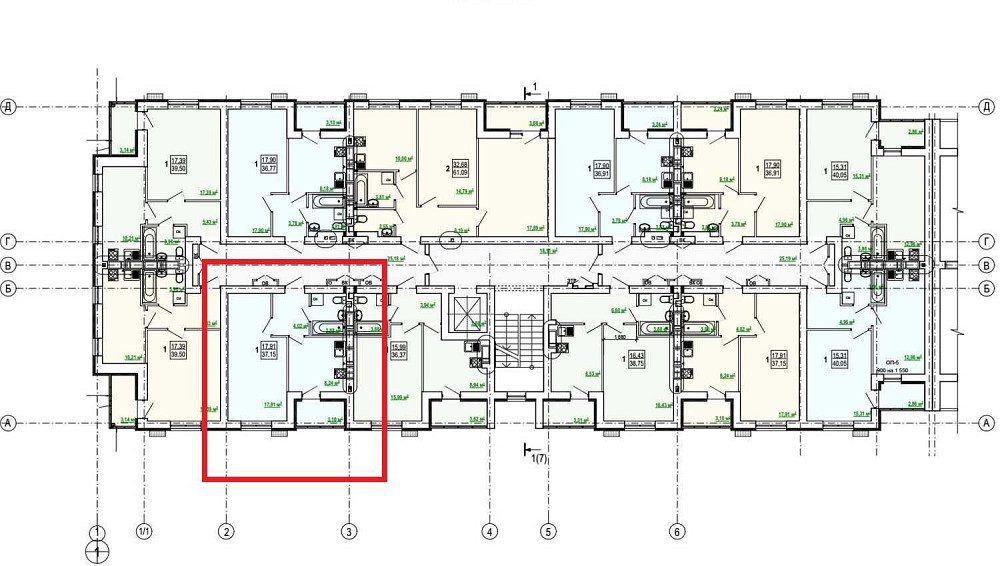 37 м2 ОТОПЕНИЕ, КОММУНИКАЦИИ ЖК Гидропарк, Продам 1 комн. квартиру AB Харьков - изображение 1