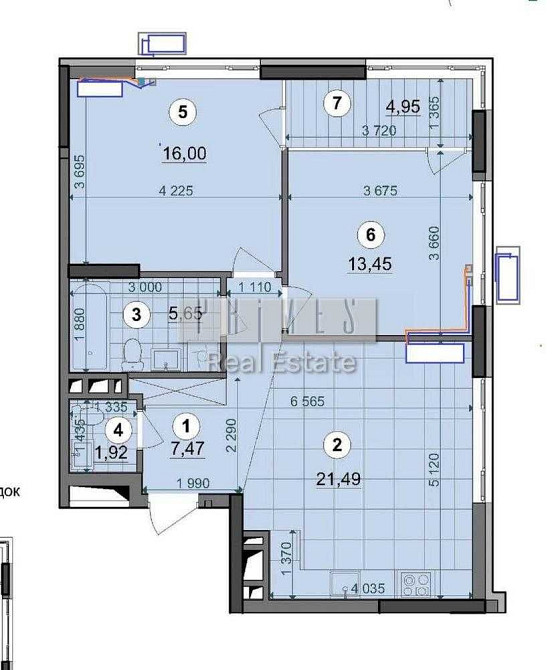 Продаж 2к квартири 73м2  ЖК Діброва парк, Некрасова 8, Сирець Київ - зображення 2