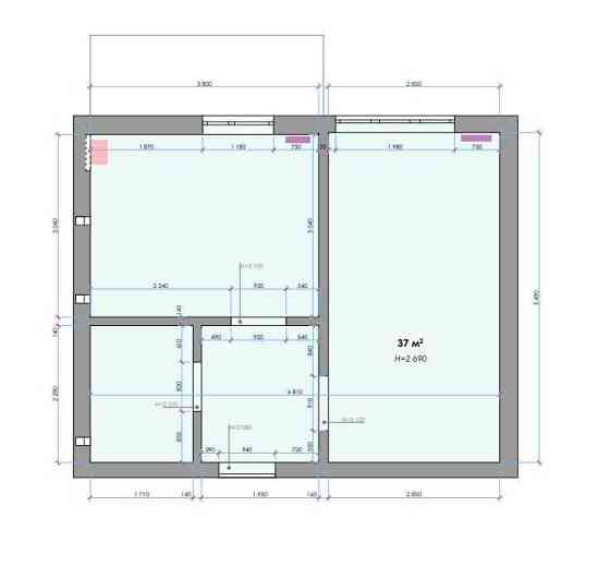 Продаж 1 кім. квартира 37 м2, ЖК Національний, м. Львів Львов