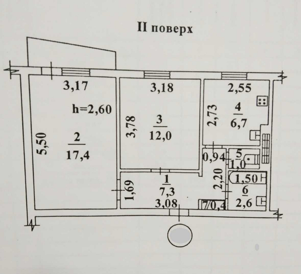 Продам 2 комнатную квартиру на Балковской, 358057 Одеса - зображення 5