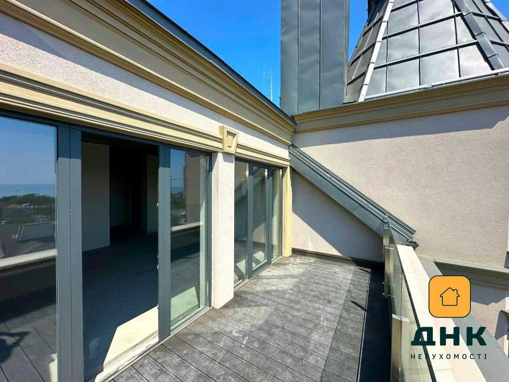 ‼️Прямой вид на море Трёхкомнатный Пентхаус 140м2 с террасой Фонтан Одеса - зображення 3