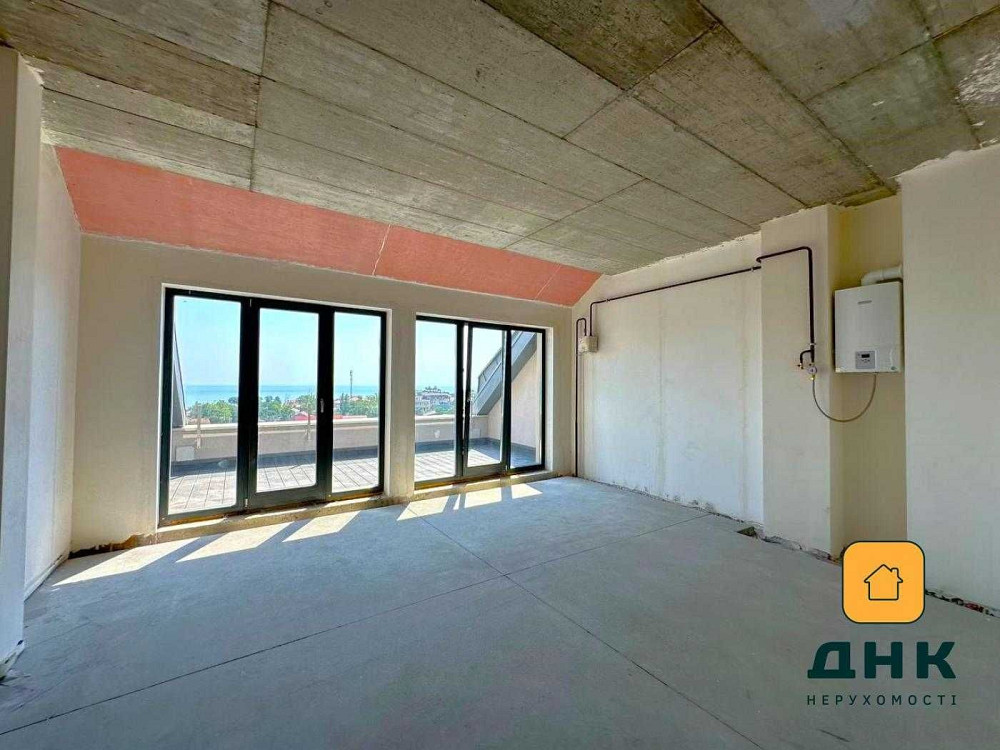 ‼️Прямой вид на море Трёхкомнатный Пентхаус 140м2 с террасой Фонтан Одеса - зображення 5