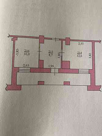 Здам 2 кімнати в гуртожитку Бровари