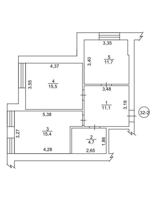 ПОЛИТЕХ! 58кв.м Продам 2 комн.кв по ул.Шевченка Чернигов - изображение 2