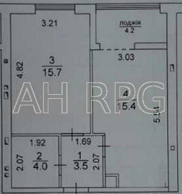 Продаж 1-к квартири в ЖК Столичний м.Васильків Васильківське - зображення 3
