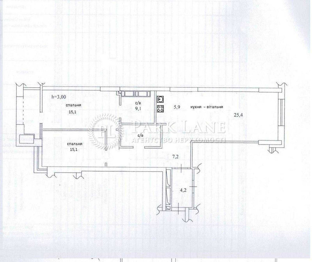 Без % | ЖК Crystal Park Tower | Продаж 1-кімнатної квартири 82 м² Киев - изображение 2