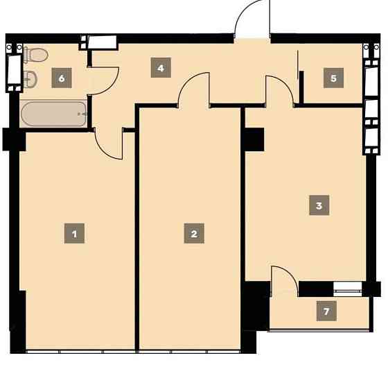 Продажа 2к.кв. Центр ЖК Bauhaus, ул. Сумская Новострой Харьков