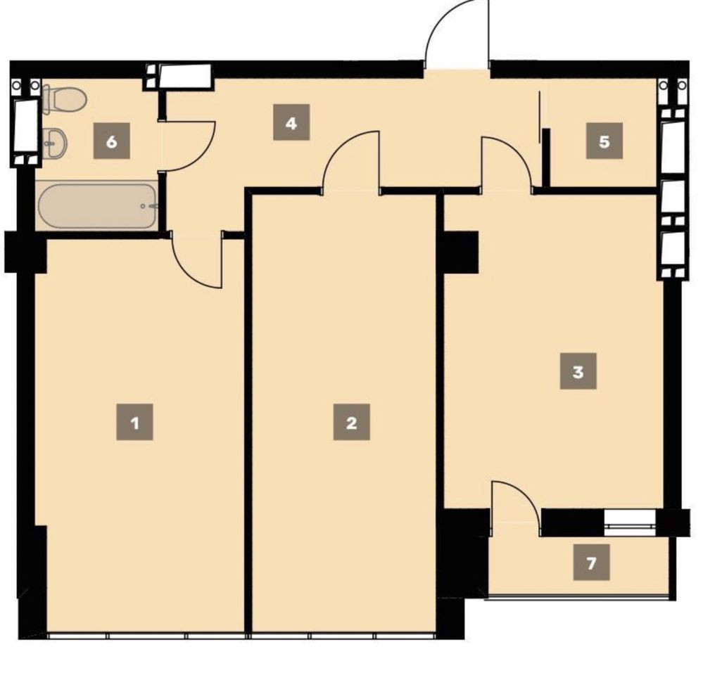 Продажа 2к.кв. Центр ЖК Bauhaus, ул. Сумская Новострой Харків - зображення 3