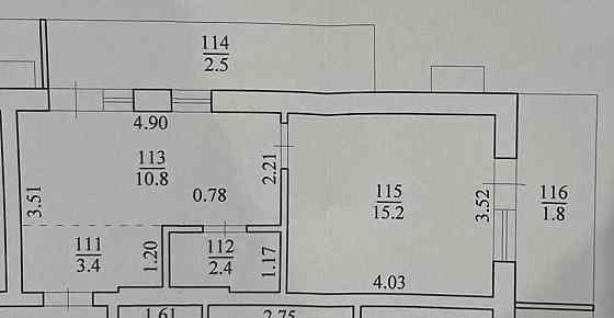 Продажа квартиры Киев 1 комнатная 39м² ЖК A Nova 2 ул.Осенняя Балкон Київ