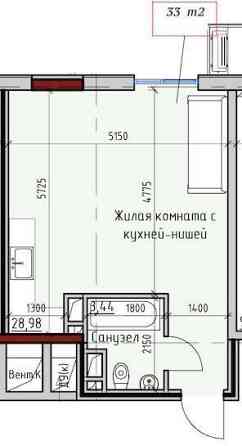 ЛУЧШЕЕ ПРЕДЛОЖЕНИЕ Просторная студия в новом доме на Черемушках  АШ Одеса