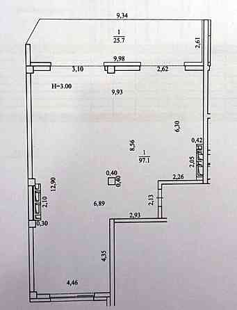 Продам 3к квартиру в ЖК Comfort City Рыбинский, Подстанция Днепр