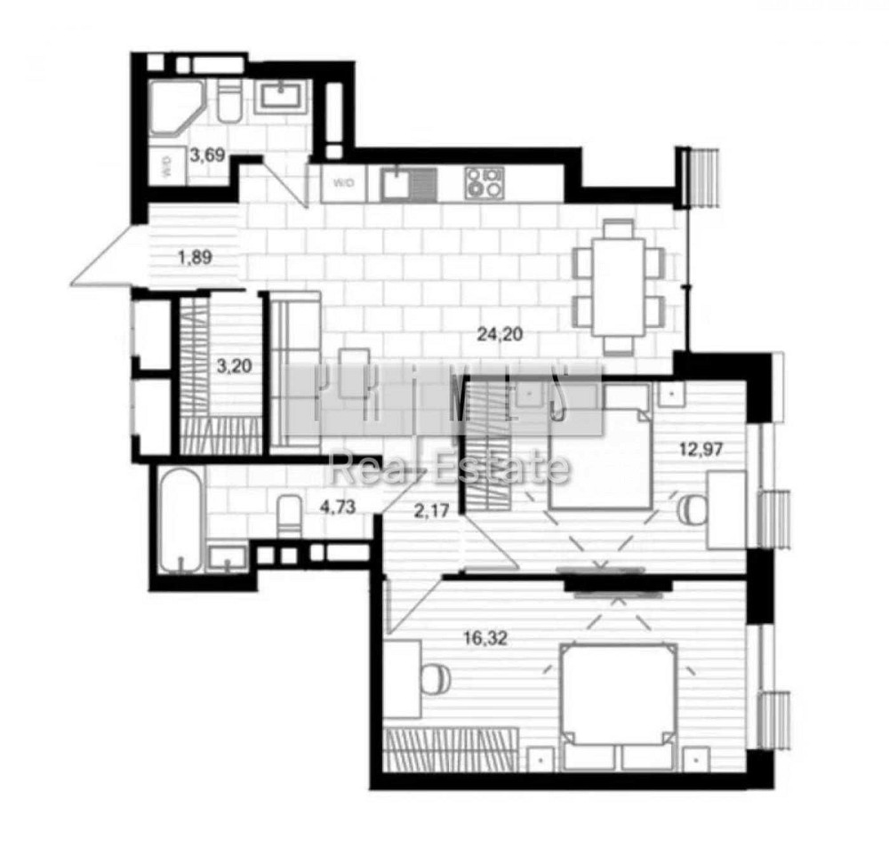 Продаж 2к квартира 69м2, ЖК Creator City, Дегтярівська, Лук'янівка Киев - изображение 3