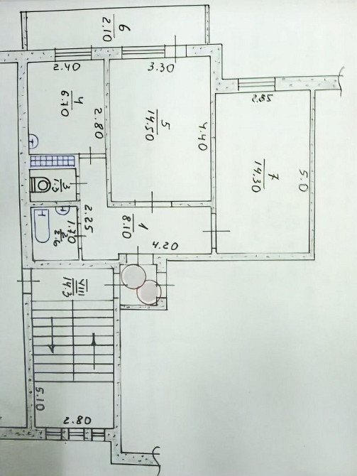 Продається 2-кімнатна квартира (Містечко) Вапнярка - изображение 1