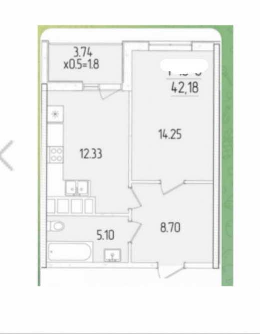 ЖК 60 Перлина вид на іпподром ! 42 кв.м Одеса - зображення 1