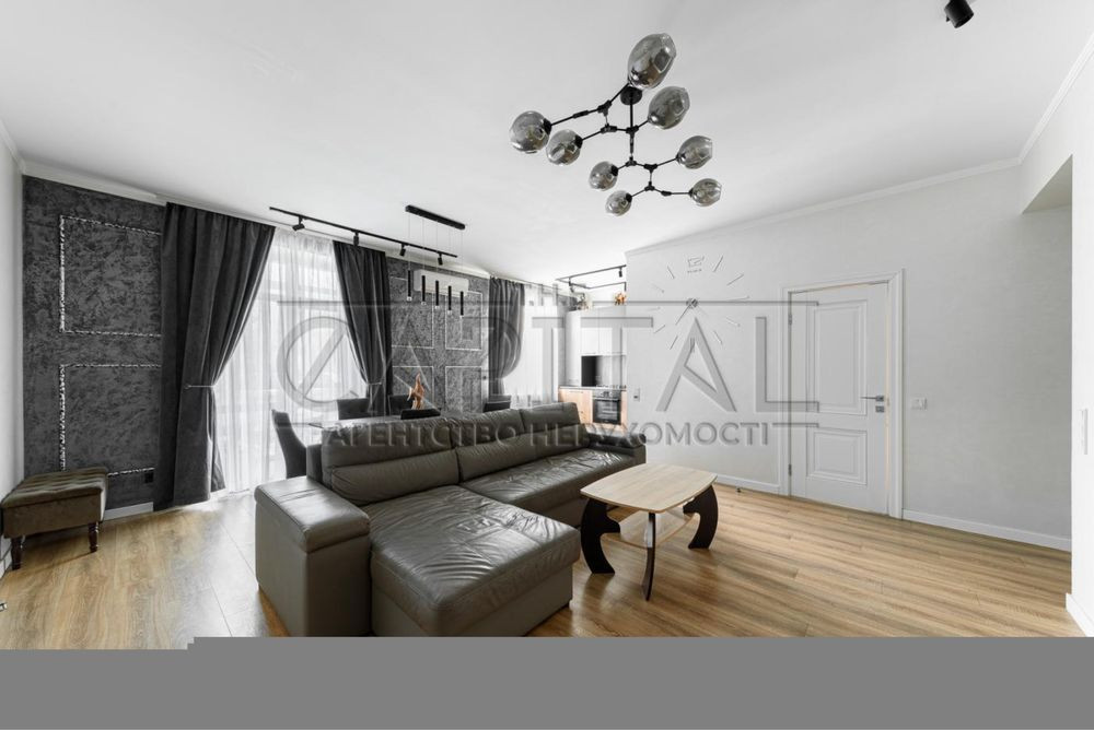 Аренда дизайнерской 3-к (2 спальни) квартиры на Леси Украинке ЦЕНТР Київ - зображення 5