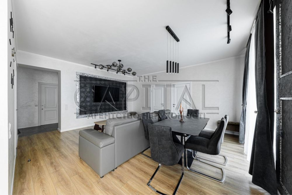 Аренда дизайнерской 3-к (2 спальни) квартиры на Леси Украинке ЦЕНТР Київ - зображення 4