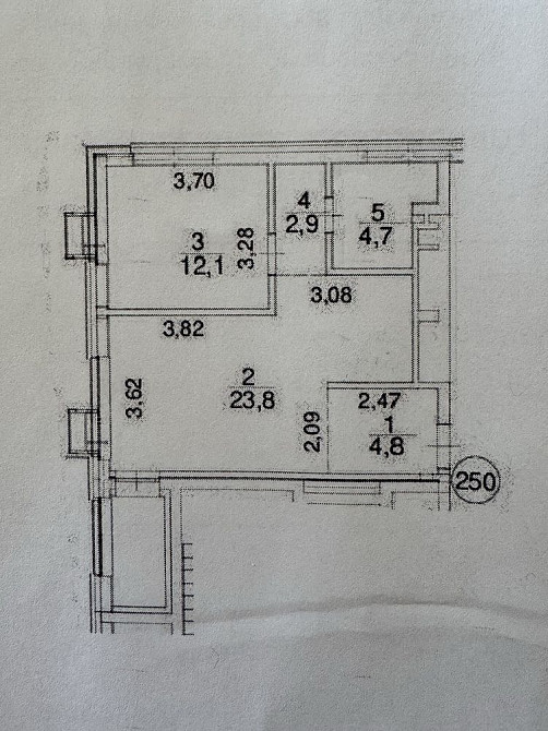 ЖК Тайм, 23 этаж, 51.3 м, ХОЗЯИН. без ремонту. Київ - зображення 6