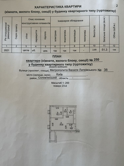 ЖК Тайм, 23 этаж, 51.3 м, ХОЗЯИН. без ремонту. Київ - зображення 5