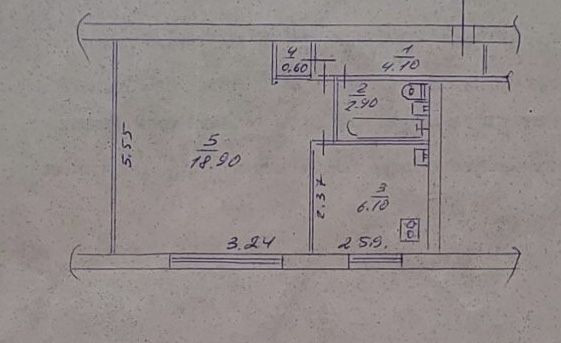 Однокімнатна квартира Киев - изображение 6