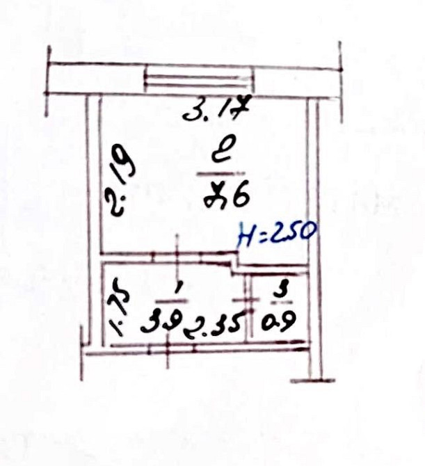 1 кімн.квартира на Алмазному Полтава - зображення 2