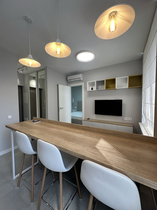 ЖК Файна Таун . Кухня студіо і окремо спальня Київ - зображення 5