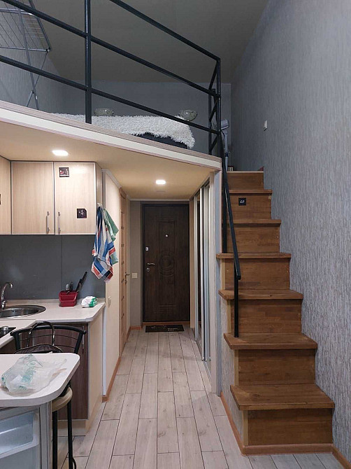 Сдам квартиру студию. Двухуровневая гостинка, ЖК Воробьевы Горы. Харьков - изображение 1