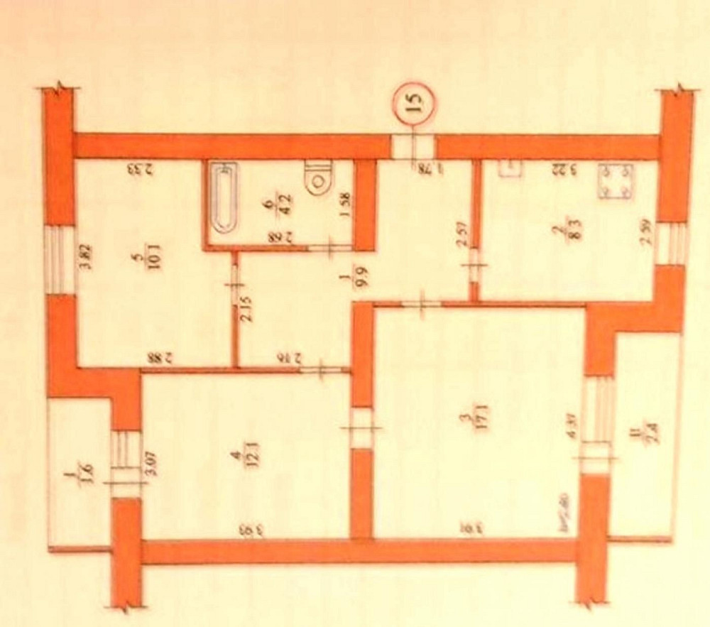 Продам 3 кімнатну Передова лівий берег Дніпро - зображення 8