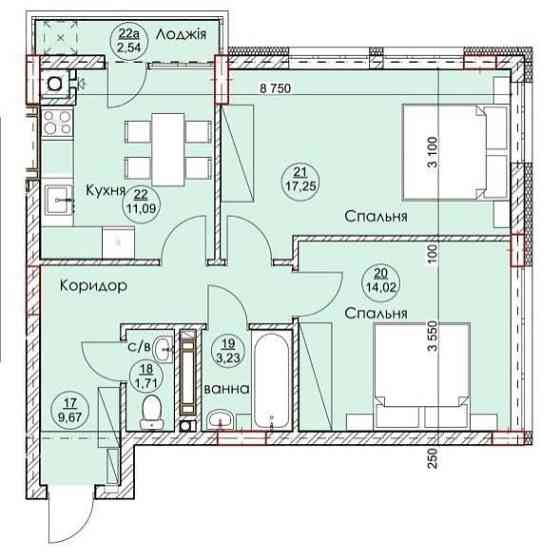 Продаж 2кім.кв в зданій новобудові у Шевченківському р-ні!Без комісії Львов