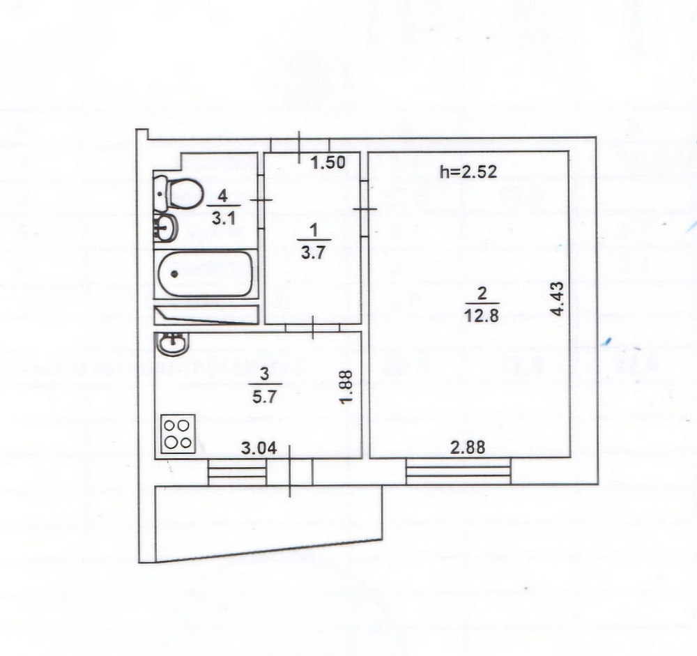 Оранда  1 кімнатної квартири. Оболонський проспект 34 Б Київ - зображення 8