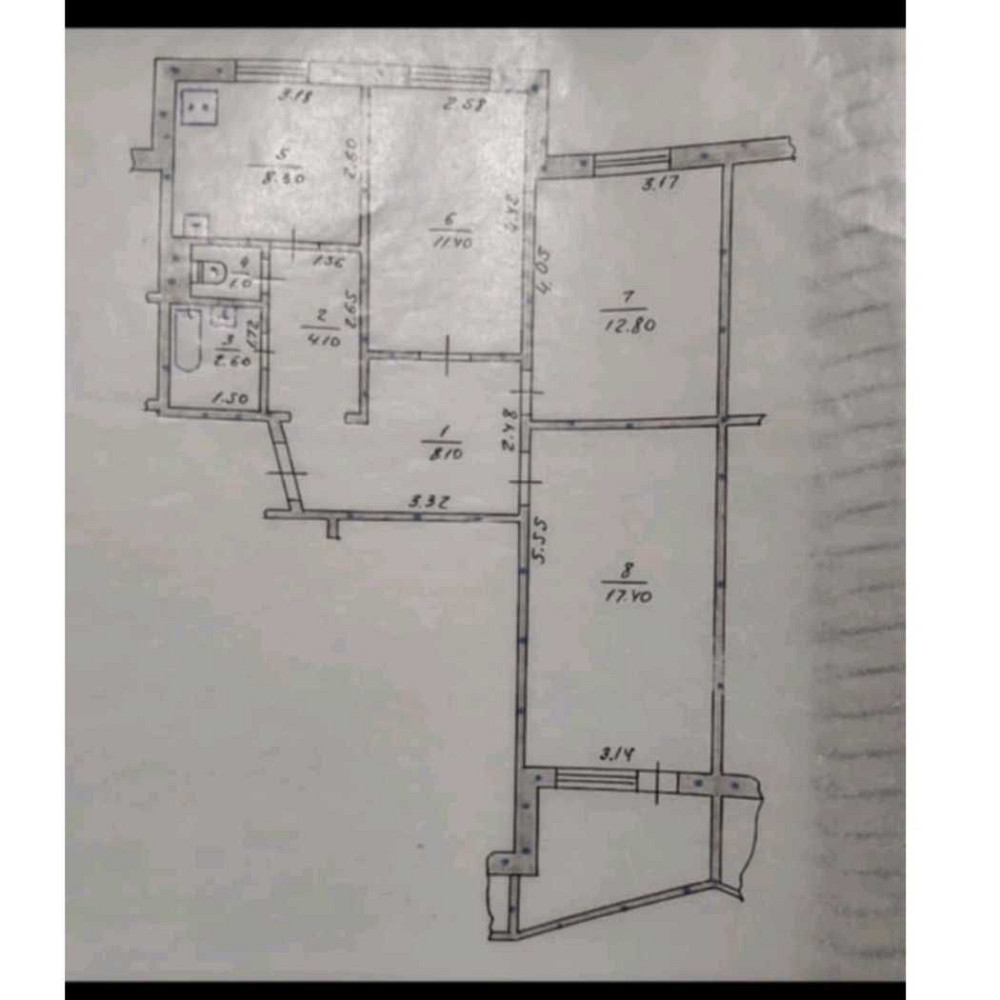 Продам 3 кімнатну квартиру біля парку Письменників. Ірпінь - зображення 8