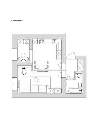 1 кімнатна квартира На Щасливому Забудовник Ровно