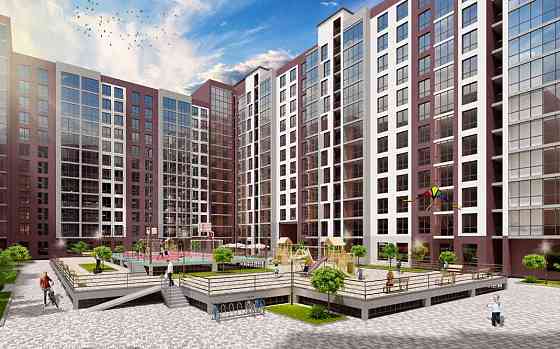 Центр, 2к квартира, в районі Княгинен, видова на місто Ивано-Франковск